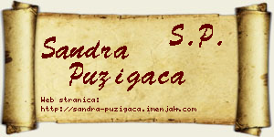Sandra Puzigaća vizit kartica